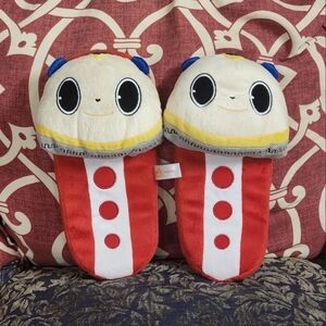 Persona 4 Teddie Plush Slippers